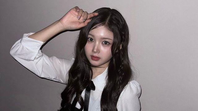 트리플에스 주빈, 흑백 클래식 룩으로 완성한 ‘완벽한 러블리 무드’