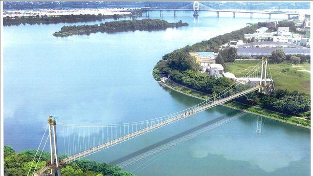 춘천 의암호 수변 전망 출렁다리 ‘춘천 사이로 248’ 24일 개통..지역 관광명소 기대