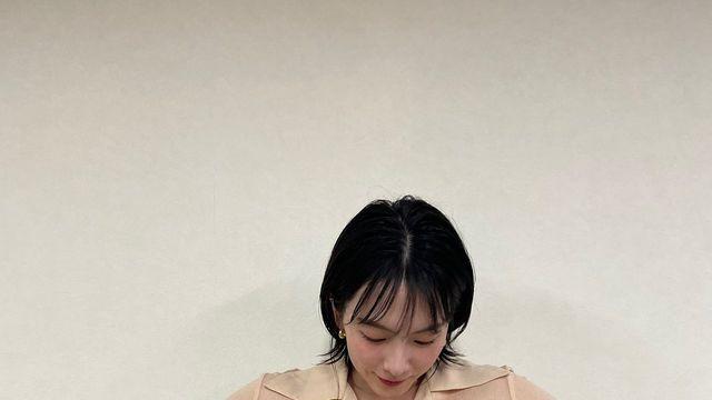강지영, 시스루 셔츠와 프린지 스커트로 완성한 ‘가을 패션 정석’