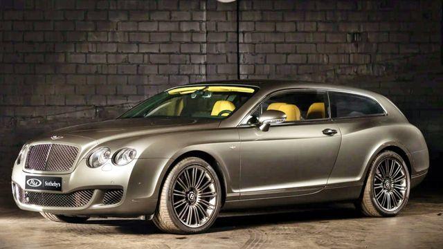 단 19대만 만들어진 한정판 벤틀리, 경매 등장