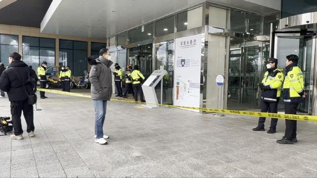 국회 소통관 식당서 화재..기자·하객 등 대피