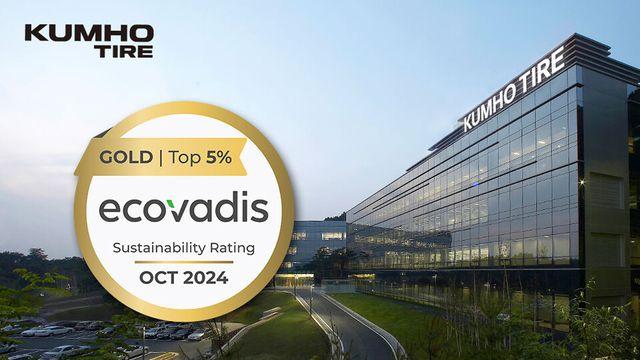 금호타이어, 글로벌 ESG 평가기관 에코바디스 '골드 메달' 획득