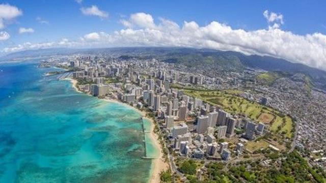 겨울 신혼여행지로 제격인 하와이, 와이키키부터 다이아몬드 헤드까지