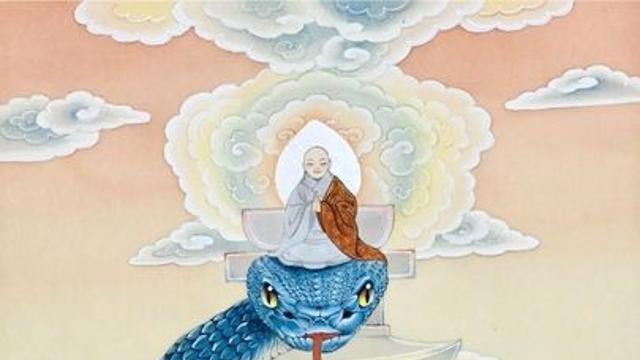 단청·불화로 풀어낸 푸른 뱀…전통문화대, 내달 '청사진' 展