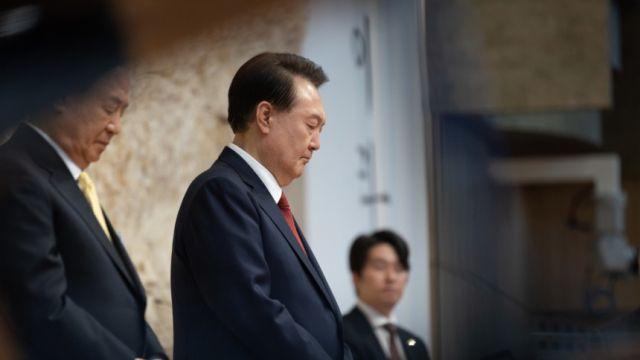 윤석열 대통령 부부, '칩거 중' 한남동 관저서 성탄 예배