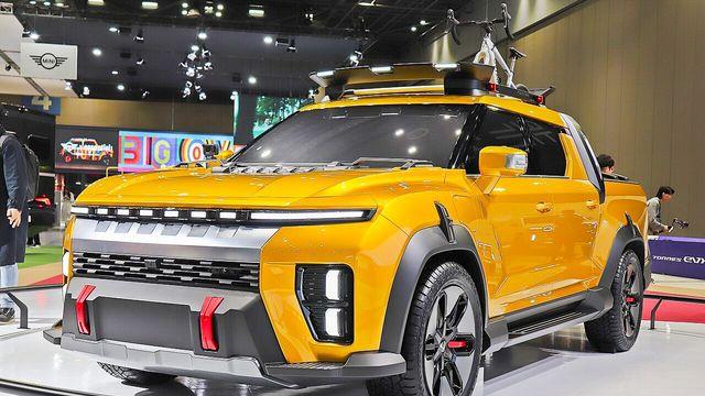 KGM 신형 전기 픽업트럭, 이름 확정... 