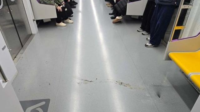 오늘 5호선 지하철 내에서 아찔한 일이 벌어졌다... 승객들이 진압