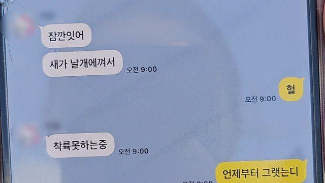 “착륙 못 해...유언해야 하나” 비행기에서 온 마지막 카톡