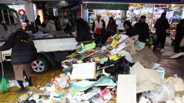 '목동 깨비시장 돌진' 70대 운전자, 경찰에 
