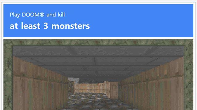 괴물 3마리 이상 처치해라, 봇 판별 ‘둠 캡차’ 등장