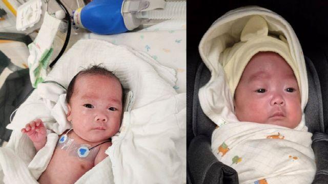 “국내 첫 다섯쌍둥이”…형제 아기, 건강하게 퇴원했다