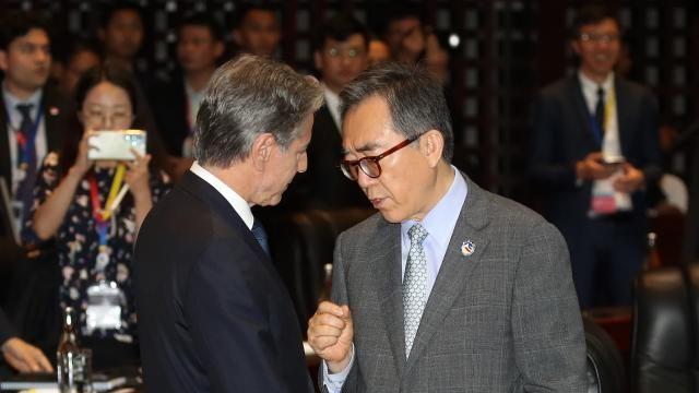 美국무장관 '고별 방한'…불안정 정국 속 한·미동맹 강조