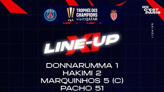 [트로페 데 샹피옹 라인업] 이강인 선발 출격→2년 연속 우승 조준…PSG-모나코, 출전 명단 공개