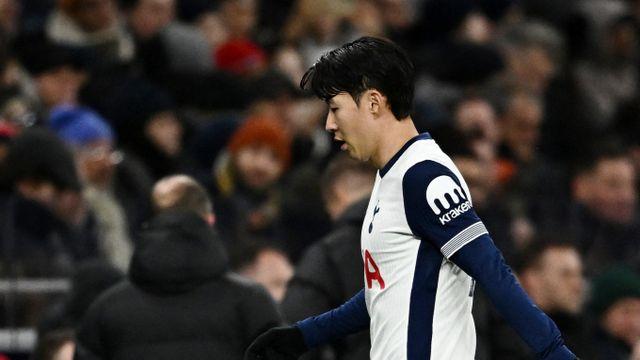 손흥민 '슈팅 0개' 평점 최하위… 