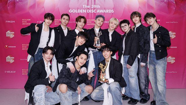 세븐틴, ‘골든디스크어워즈’ 2년 연속 음반 부문 대상 수상!