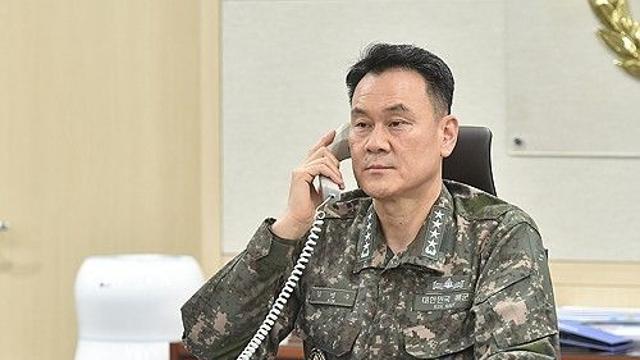 김명수 합참의장, NATO 군사위원장과 공조통화