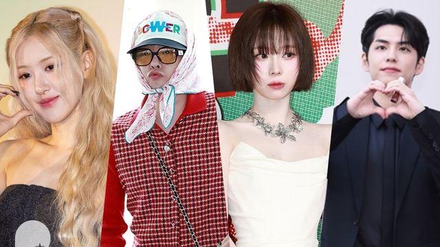 GD·에스파·DAY6 꺾었다…로제, '2024년 핫 아티스트' 1위 [★POLL]