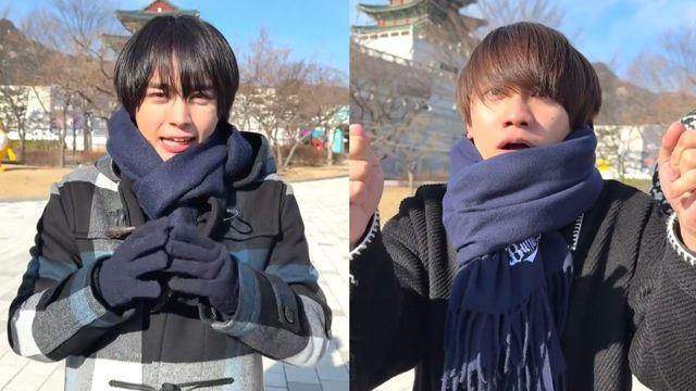 日 아이돌 나니와단시, 가장 추울때 한국와…반팔로 ‘강인함’ 자랑
