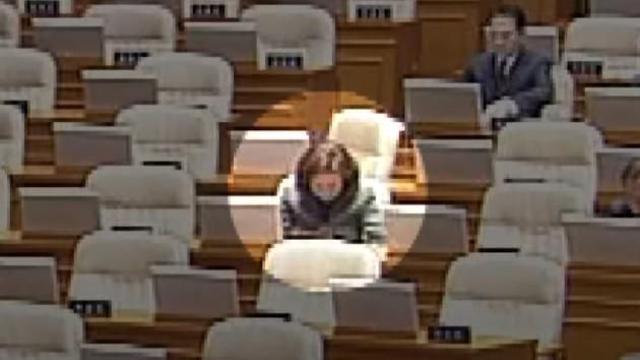 국회에 '백골단' 부른 김민전, '제주항공' 현안질문에선 '숙면'...