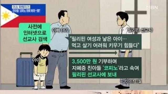 장애 아동 필리핀 유기 사건