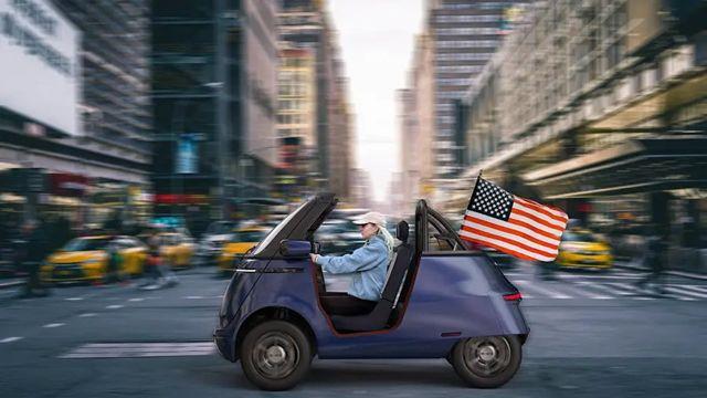 “픽업트럭 대안 출퇴근 車” 초소형 EV 미크롤리노 ‘스파이더’ 등장