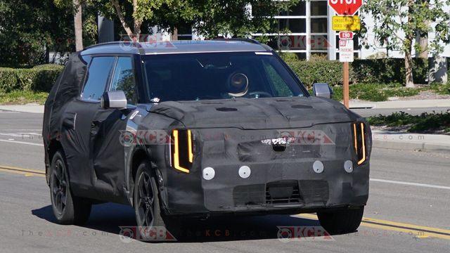 차세대 텔루라이드 선명한 램프 장착하고 美서 포착…기대감 쑥쑥!