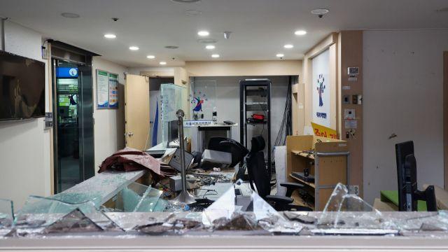 김상욱, 법원 폭동에  