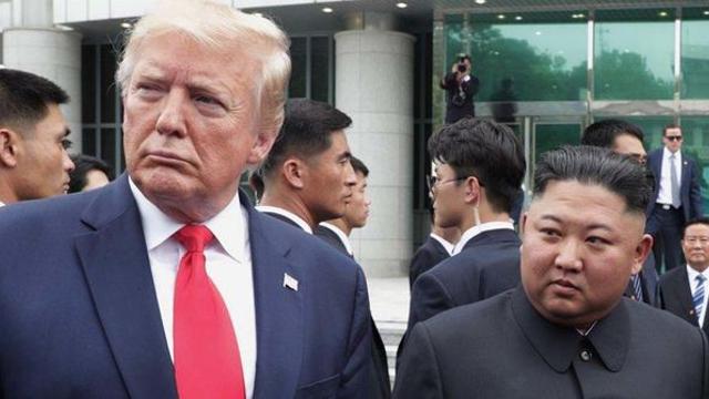 트럼프 대통령이 북한 김정은을 매우 우호적으로 언급하면서 한 말