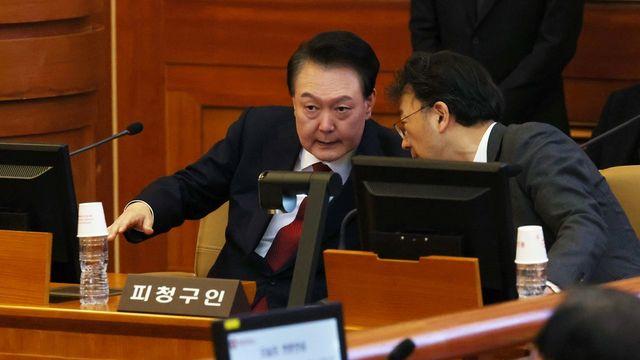 尹 헌재 출석...“자유민주주의 신념으로 살아왔다”