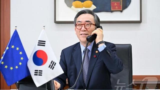 조태열, EU 고위대표와 첫 통화…