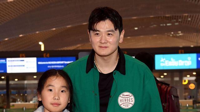 최주환, 열혈 꼬마팬과 기념촬영~