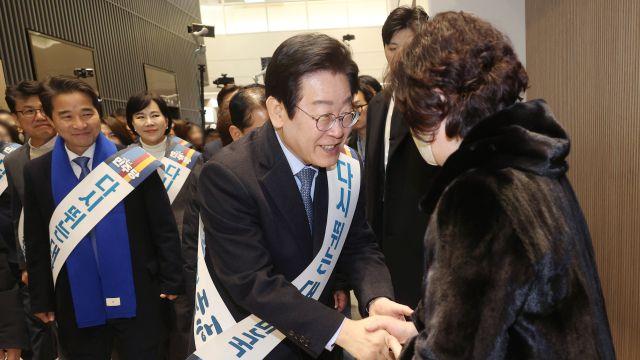 여, 이재명 메시지에 “재판부터 받길” 비판