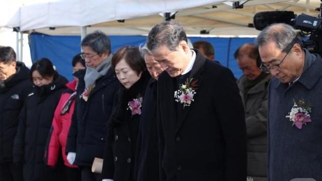 통일장관, 설날 임진각 찾아 