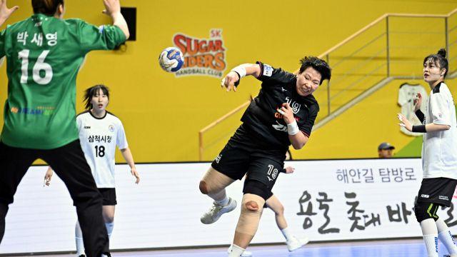 광명 SK슈글즈, 삼척시청 잡고 1라운드 7전승 마감