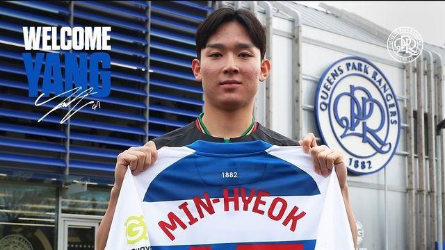 '양민혁, 제2의 케인 기대!'…2부 QPR 임대 확정→손흥민? 박지성 후배 됐다