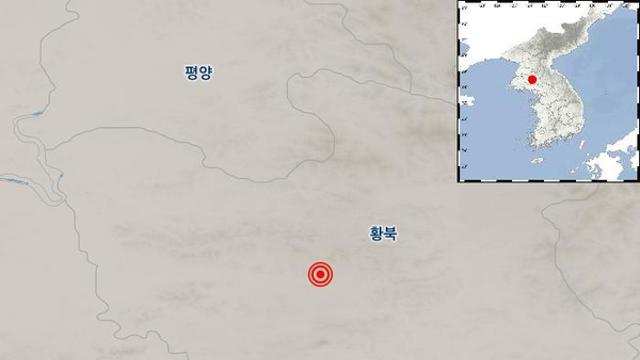 북한 지진2.1규모 