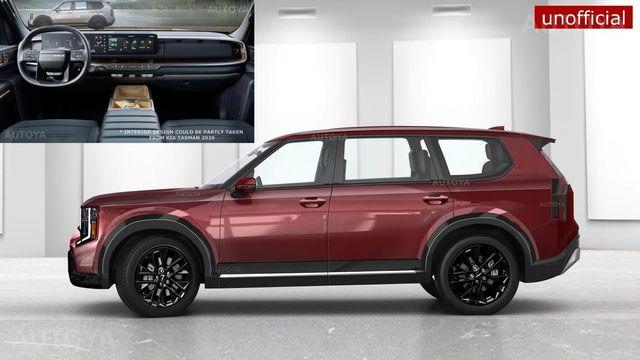 ‘스포티지 외관에 타스만 인테리어’ 차세대 텔루라이드 디자인 미리 보기