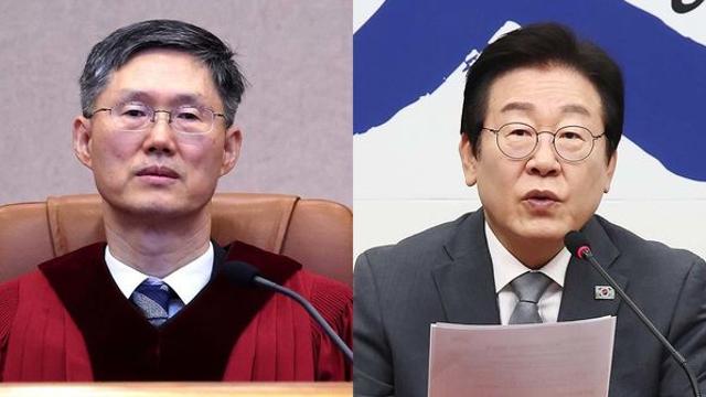 “문형배(헌법재판소장 권한대행), 이재명과 부부 동반 만남”
