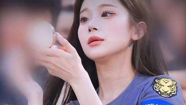 '삐끼삐끼 1억뷰' 이주은 치어리더, 김도영급 대우?…
