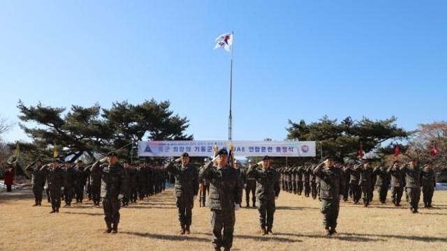 육군 기계화부대, UAE 현지 연합훈련 출정…