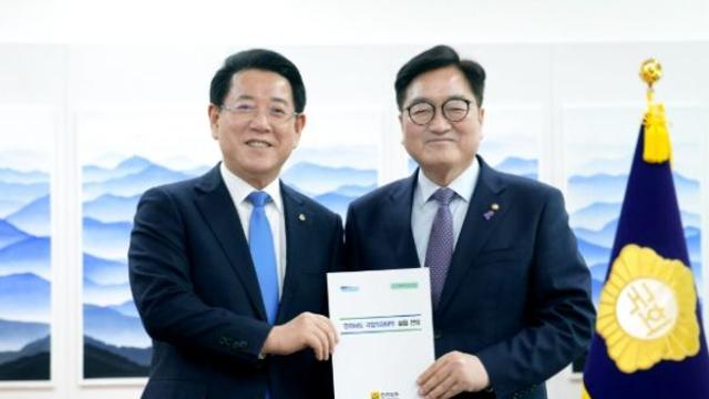 김영록 지사, 발빠르게 국회 찾아 전남도 시급 현안 건의