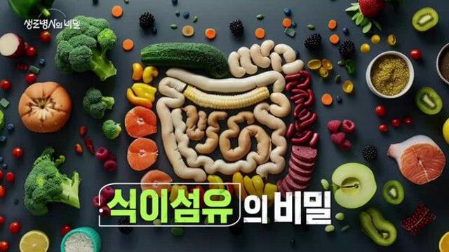 식이섬유가 대장암을 예방할 수 있을까?('생로병사의 비밀')