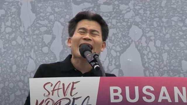 전한길, 진보 성지 광주 금남로에서 연설... 무슨 일 안 벌어질까