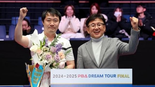 회사 그만두고 당구에 매진한 김태호, 드림투어 파이널 정상