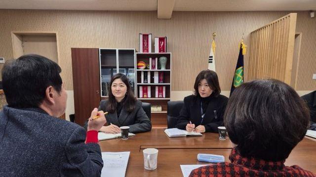 경기도의회 장윤정 의원, 안산 본오중·학현초 교육 현안 청취