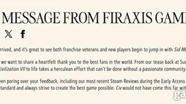 문명 7 제작진 “지적 받은 UI 문제 고치겠다”