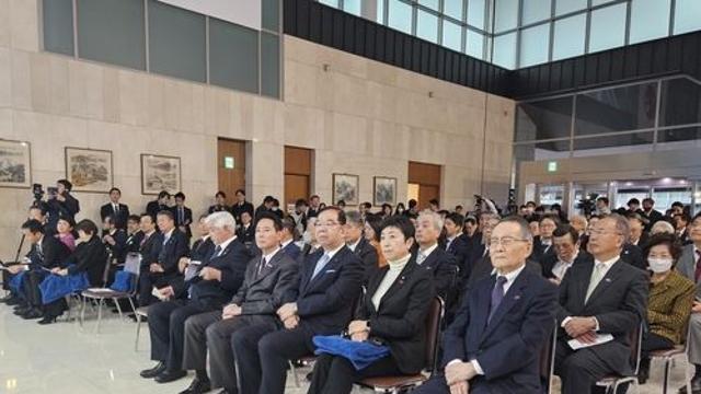 주일대사관 한일 수교 60주년 첫 행사에 日정치인 대거 참석