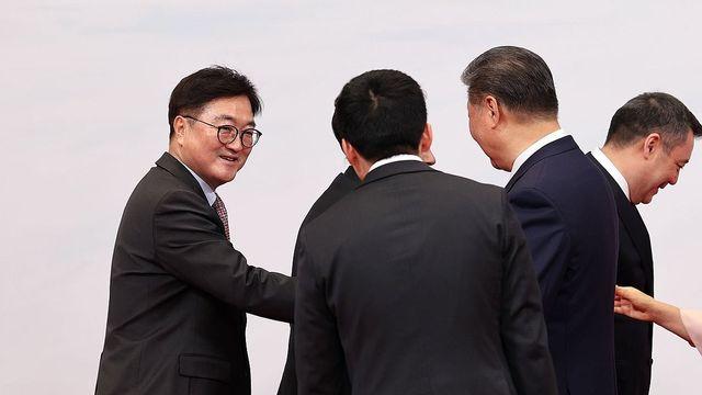 시진핑, 우원식 국회의장 접견...APEC 방한 논의 가능성