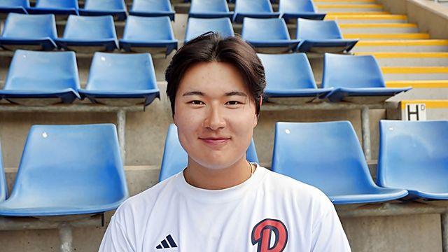 두산에 오타니 체격 빼닮은 1R 거포가 있다? 