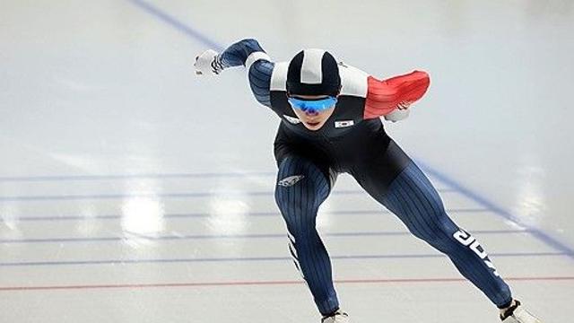 [아시안게임] 빙속 정재원, 남자 1천500ｍ 4위…3위와 '0.11초 차'